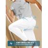imageNORTHYARD Mens Joggers Pants with Zipper Pockets Lightweight Sweatpants Athletic Running Workout Track Pants for MenWhite