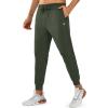 imageNORTHYARD Mens Joggers Pants with Zipper Pockets Lightweight Sweatpants Athletic Running Workout Track Pants for MenArmygreen