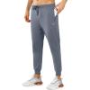 imageNORTHYARD Mens Joggers Pants with Zipper Pockets Lightweight Sweatpants Athletic Running Workout Track Pants for MenCoolgrey