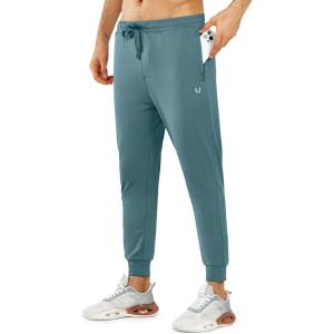 imageNORTHYARD Mens Joggers Pants with Zipper Pockets Lightweight Sweatpants Athletic Running Workout Track Pants for MenMelanite