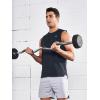 imageNORTHYARD Mens Workout Tank Tops Quick Dry Running Shirts Sleeveless Muscle Shirts Athletic Training SportsBlack