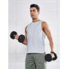 imageNORTHYARD Mens Workout Tank Tops Quick Dry Running Shirts Sleeveless Muscle Shirts Athletic Training SportsLightgrey