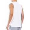 imageNORTHYARD Mens Workout Tank Tops Quick Dry Running Shirts Sleeveless Muscle Shirts Athletic Training SportsWhite