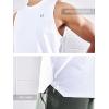 imageNORTHYARD Mens Workout Tank Tops Quick Dry Running Shirts Sleeveless Muscle Shirts Athletic Training SportsWhite