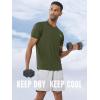 imageNORTHYAD Mens Athletic Shirts Workout Running Short Sleeve TShirt Quick Dry Lightweight Gym Tee TopsArmygreen