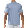 imageNORTHYAD Mens Athletic Shirts Workout Running Short Sleeve TShirt Quick Dry Lightweight Gym Tee TopsBlueheather