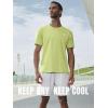 imageNORTHYAD Mens Athletic Shirts Workout Running Short Sleeve TShirt Quick Dry Lightweight Gym Tee TopsLemonyellow