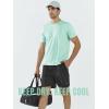 imageNORTHYAD Mens Athletic Shirts Workout Running Short Sleeve TShirt Quick Dry Lightweight Gym Tee TopsLightmint