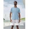 imageNORTHYAD Mens Athletic Shirts Workout Running Short Sleeve TShirt Quick Dry Lightweight Gym Tee TopsSkyblue