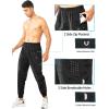 imageNORTHYARD Mens Athletic Running Pants Lightweight Workout Joggers Quick Dry Gym Sweatpants Active Sports Track TrainingCamoblack