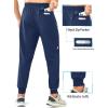 imageNORTHYARD Mens Athletic Running Pants Lightweight Workout Joggers Quick Dry Gym Sweatpants Active Sports Track TrainingDarkblue