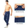 imageNORTHYARD Mens Athletic Running Pants Lightweight Workout Joggers Quick Dry Gym Sweatpants Active Sports Track TrainingDarkblue