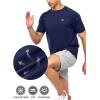 imageNORTHYARD Mens Athletic Running TShirts Quick Dry Workout Shirts ShortSleeve Sports Gym Tee Tops Performance ActivewearDarkblue