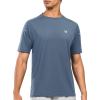 imageNORTHYARD Mens Athletic Running TShirts Quick Dry Workout Shirts ShortSleeve Sports Gym Tee Tops Performance ActivewearFederalblue