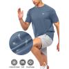 imageNORTHYARD Mens Athletic Running TShirts Quick Dry Workout Shirts ShortSleeve Sports Gym Tee Tops Performance ActivewearFederalblue