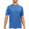 imageNORTHYARD Mens Athletic Running TShirts Quick Dry Workout Shirts ShortSleeve Sports Gym Tee Tops Performance ActivewearGreyblue