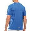 imageNORTHYARD Mens Athletic Running TShirts Quick Dry Workout Shirts ShortSleeve Sports Gym Tee Tops Performance ActivewearGreyblue