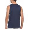 imageNORTHYARD Mens Athletic Tank Tops Quick Dry Running Shirts Muscle Sleeveless Sports Workout Training TeeeNavy