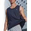imageNORTHYARD Mens Athletic Tank Tops Quick Dry Running Shirts Muscle Sleeveless Sports Workout Training TeeeNavy