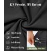 imageNORTHYARD Mens Athletic Track Pants Sweatpants with Zipper Pockets Workout Gym Jogger Pants Open BottomBlack