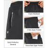 imageNORTHYARD Mens Athletic Track Pants Sweatpants with Zipper Pockets Workout Gym Jogger Pants Open BottomBlack