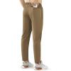imageNORTHYARD Mens Athletic Track Pants Sweatpants with Zipper Pockets Workout Gym Jogger Pants Open BottomDarkkhaki
