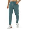 imageNORTHYARD Mens Athletic Track Pants Sweatpants with Zipper Pockets Workout Gym Jogger Pants Open BottomMelanite