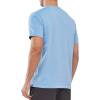 imageNORTHYARD Mens Cotton Shirts Heavyweight Short Sleeve Casual TShirts with Chest Pocket Work WearBluestone