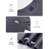 imageNORTHYARD Mens Cotton Shirts Heavyweight Short Sleeve Casual TShirts with Chest Pocket Work WearDarkgrey