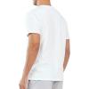 imageNORTHYARD Mens Cotton Shirts Heavyweight Short Sleeve Casual TShirts with Chest Pocket Work WearWhite