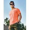imageNORTHYARD Mens Heavyweight Cotton TShirts Crewneck Short Sleeve Fashion Casual Shirts for MenOrangepink
