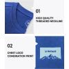 imageNORTHYARD Mens Heavyweight Cotton TShirts Crewneck Short Sleeve Fashion Casual Shirts for MenRoyalblue