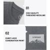 imageNORTHYARD Mens Heavyweight Cotton TShirts Crewneck Short Sleeve Fashion Casual Shirts for MenSmokeheather
