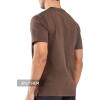 imageNORTHYARD Mens Henley Shirts Casual Short Sleeve Heavy Cotton TShirts Solid Basic Summer Tee TopsDarkbrown
