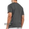 imageNORTHYARD Mens Henley Shirts Casual Short Sleeve Heavy Cotton TShirts Solid Basic Summer Tee TopsSmokeheather