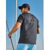imageNORTHYARD Mens Rash Guard Shirt UPF 50 UV Sun Protection Short Sleeve Athletic TShirts for Men Quick Dry Fishing Beach SwimDarkgrey