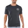 imageNORTHYARD Mens Rash Guard Shirt UPF 50 UV Sun Protection Short Sleeve Athletic TShirts for Men Quick Dry Fishing Beach SwimDarkgrey
