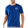 imageNORTHYARD Mens Rash Guard Shirt UPF 50 UV Sun Protection Short Sleeve Athletic TShirts for Men Quick Dry Fishing Beach SwimRoyalblue