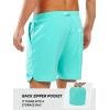 imageNORTHYARD Mens Swim Trunks 5quot Quick Dry Swim Shorts with Mesh Liner Packable for Swimwear Surfing Beach TravelLake Blue