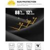 imageNORTHYARD Mens UPF 50 Sun Protection Shirts Long Sleeve Quick Dry Lightweight Shirt Fishing Hiking Rash Guard UV SPFBlack
