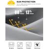 imageNORTHYARD Mens UPF 50 Sun Protection Shirts Long Sleeve Quick Dry Lightweight Shirt Fishing Hiking Rash Guard UV SPFLightgrey