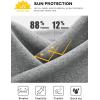 imageNORTHYARD Mens UPF 50 Sun Protection Shirts Long Sleeve Quick Dry Lightweight Shirt Fishing Hiking Rash Guard UV SPFSmokeheather