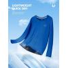 imageNORTHYARD Mens UPF 50 Sun Protection Shirts Long Sleeve Swim Beach Rash Guard UV SPF Fishing TShirt Quick Dry LightweightRoyalblue
