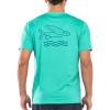 imageNORTHYARD Mens Rash Guard Shirt UPF 50 UV Sun Protection Short Sleeve Athletic TShirts for Men Quick Dry Fishing Beach SwimLakeblue