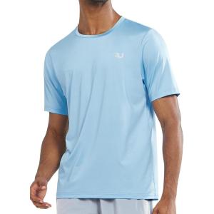 imageNORTHYAD Mens Athletic Shirts Workout Running Short Sleeve TShirt Quick Dry Lightweight Gym Tee TopsSkyblue