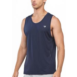imageNORTHYARD Mens Athletic Tank Tops Quick Dry Running Shirts Muscle Sleeveless Sports Workout Training TeeeNavy