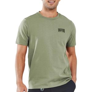 imageNORTHYARD Mens Heavyweight Cotton TShirts Crewneck Short Sleeve Fashion Casual Shirts for MenGreygreen