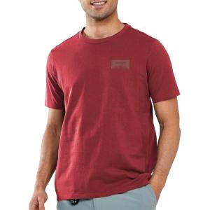 imageNORTHYARD Mens Heavyweight Cotton TShirts Crewneck Short Sleeve Fashion Casual Shirts for MenWine