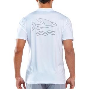 imageNORTHYARD Mens Rash Guard Shirt UPF 50 UV Sun Protection Short Sleeve Athletic TShirts for Men Quick Dry Fishing Beach SwimWhite