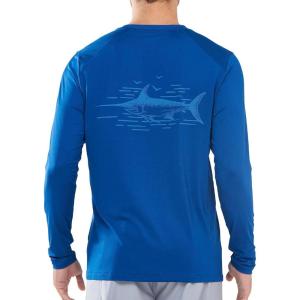 imageNORTHYARD Mens UPF 50 Sun Protection Shirts Long Sleeve Swim Beach Rash Guard UV SPF Fishing TShirt Quick Dry LightweightRoyalblue